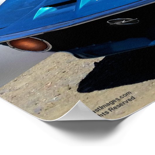 1972 Opel GT Poster (Hoek)