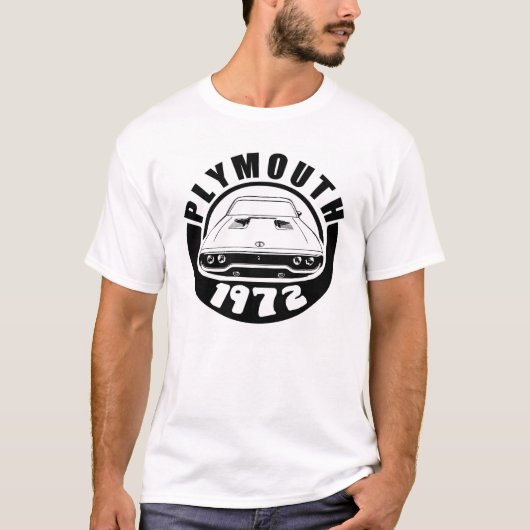 1972 Plymouth Roadrunner Satellite Shirt (Voorkant)
