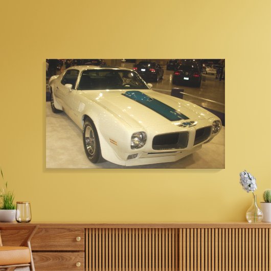 1972 Pontiac Trans am Hardtop Canvas Afdruk (Insitu (Woonkamer))
