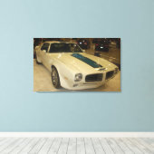 1972 Pontiac Trans am Hardtop Canvas Afdruk (Insitu (Houten vloer))