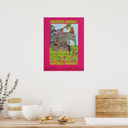1972 Poster van de kinderboekweek (Keuken)