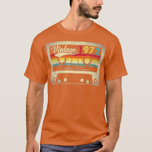  1972 Retro 50th Birthday Gift Limited Edit T-shirt
