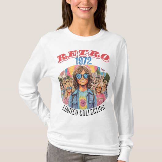 1972 RETRO - RETRO REVIVAL (BEPERKT COLLECTIE) T-SHIRT (Voorkant)