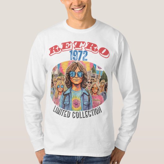 1972 RETRO - RETRO REVIVAL (BEPERKT COLLECTIE) T-SHIRT (Voorkant)