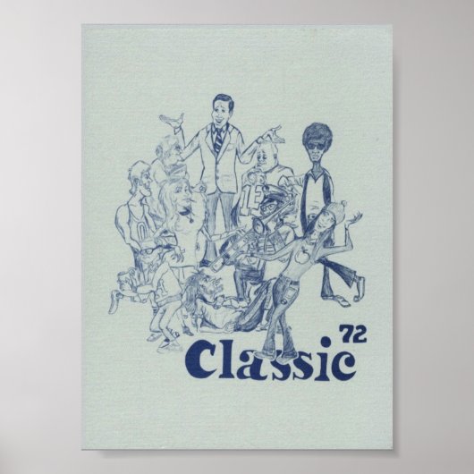 1972 Yearbook Poster (Voorkant)