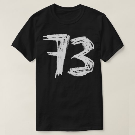 1973 73 T-SHIRT (Design voorkant)