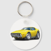 1973-74 Javelin Gele auto Sleutelhanger (Voorkant)