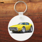 1973-74 Javelin Gele auto Sleutelhanger (Voorkant)