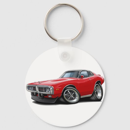 1973-74 Lader Rood-Zwarte SE-wagen Sleutelhanger (Voorkant)