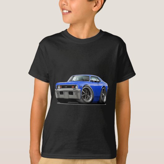 1973-74 Nova Blue Car T-shirt (Voorkant)