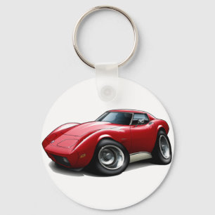 1973-76 Corvette Red Car Sleutelhanger