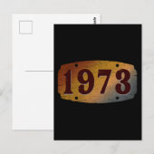 1973  ANTIEK BRIEFKAART (Voorkant / Achterkant)