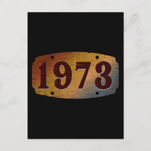 1973  ANTIEK BRIEFKAART (Voorkant)