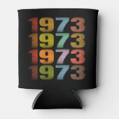 1973 ANTIQUE RETRO CADEAU BLIKJESKOELER (Voorkant)