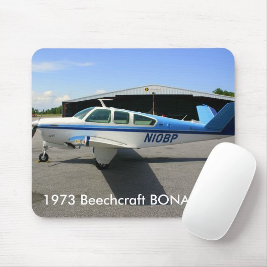 1973 Beechcraft BONANZA Muismat (Met muis)