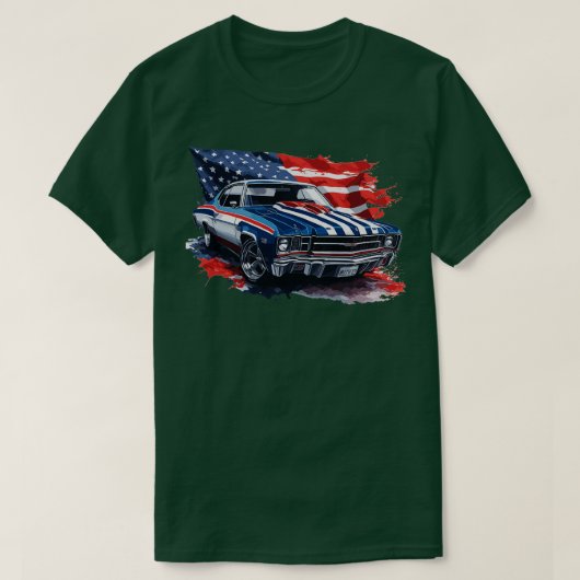 1973 Chevrolet Chevelle T-shirt (Design voorkant)