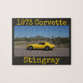 1973 Corvette C3 Stingray Puzzle Legpuzzel (Horizontaal)
