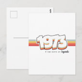 1973 De geboorte van legendes Briefkaart (Voorkant / Achterkant)