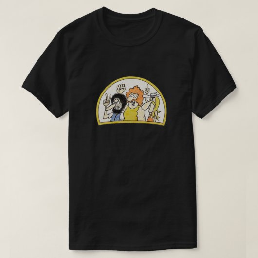 1973 FABULOUS FREAK BROTHERS SKETCH Classic T-shirt (Design voorkant)