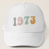 1973 Feministische Roe/Wade Rights Choice Trucker Pet (Voorkant)