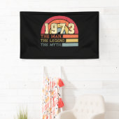  1973 Geboortedag Spandoek (Insitu)