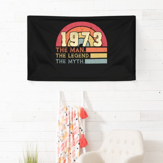  1973 Geboortedag Spandoek (Insitu)