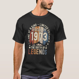 1973, geboren in 1973 49e geboortedag van Mannen T-shirt