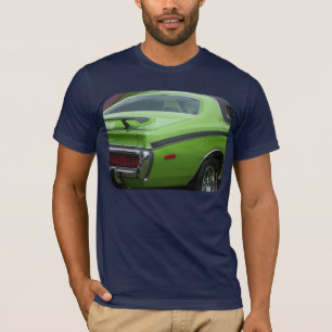1973 Green Dodge Charger SE Brougham achterkwart T-shirt