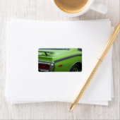 1973 Green Dodge Charger SE Brougham achterkwartie Etiket (Insitu)
