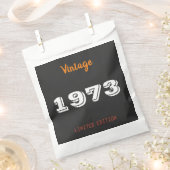  1973 gunstzak – 53e verjaardagsfeestje cadeau bedankzakje (Geknipt)