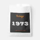  1973 gunstzak – 53e verjaardagsfeestje cadeau bedankzakje (Voorkant)