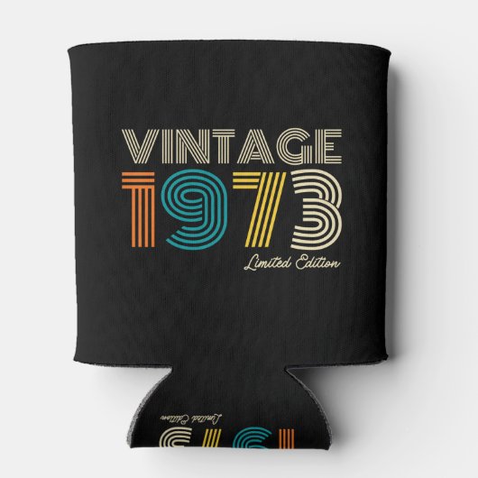  1973 Limited Edition 50th Birthday Blikjeskoeler (Achterkant)