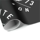 1973 Limited Edition 50th Verjaardag Cadeaupapier (Rol Hoek)