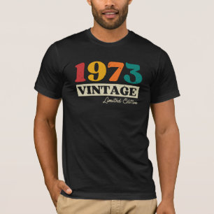 1973 Limited Edition 51st Verjaardag T-shirt