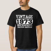 1973 Limited Edition 52e verjaardag T-shirt (Voorkant)