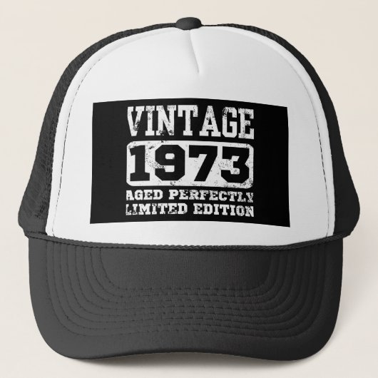1973 Limited Edition 52e verjaardag Trucker Pet (Voorkant)
