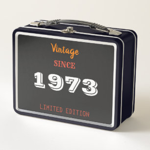  1973 Limited Edition Metal Lunch Box