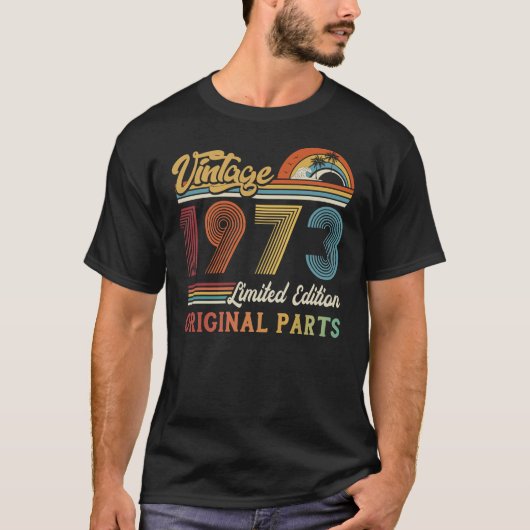  1973 Limited Edition Original Parts T-shirt (Voorkant)