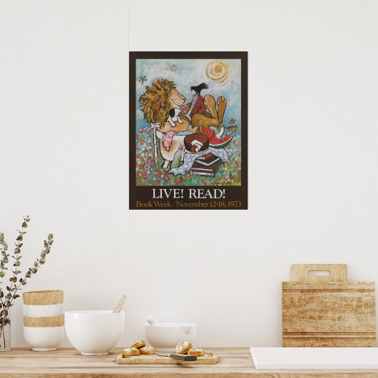 1973 Poster van de kinderboekweek (Keuken)