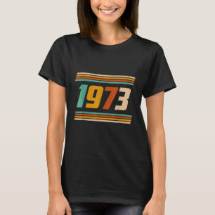 1973 Pro Choice Pro Amerikaanse vlag 1973 T-shirt