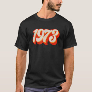 1973 Pro Choice Pro Roe/Feministische abortusvrouw T-shirt