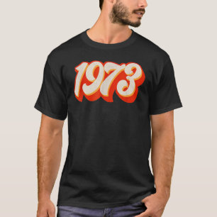 1973 Pro Choice Pro Roe/Feministische abortusvrouw T-shirt