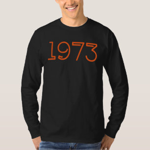 1973 Pro Choice Pro Roe/Feministische abortusvrouw T-shirt