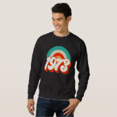 1973 Pro Choice Pro Roe/Rainbow Feminist Women's Trui (Voorkant volledig)