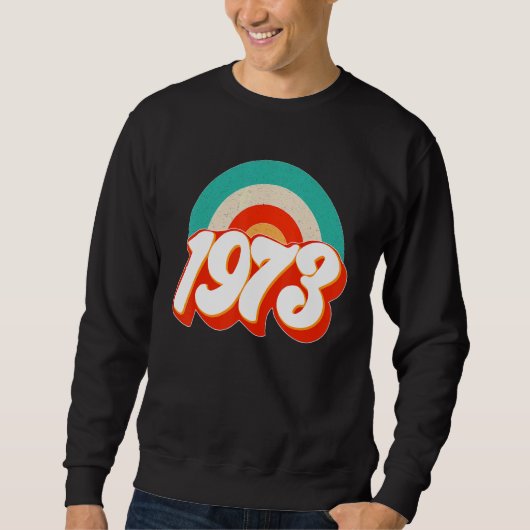 1973 Pro Choice Pro Roe/Rainbow Feminist Women's Trui (Voorkant)