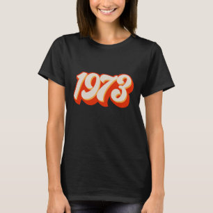 1973 Pro Choice Pro Roe v Abortion Feminist Womens T-shirt