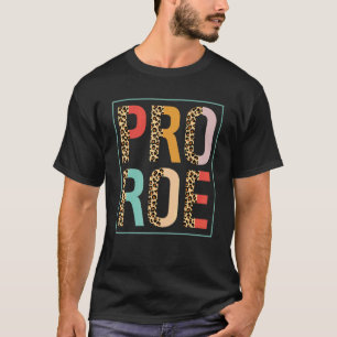 1973 Pro Roe Pro Choice Feminist Leopard Retro T-shirt