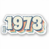 1973 pro roe sticker voor alles wat u wilt (Voorkant)