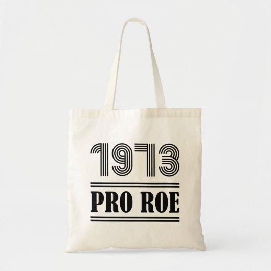1973 Pro Roe Tote Bag (Voorkant)