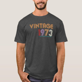  1973 Retro 50th Birthday Gift T-shirt